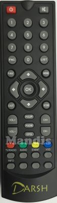 T&eacute;l&eacute;commande d'origine DARSH RC-9FB6