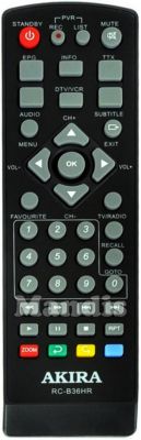Télécommande pour AKIRA RCT-B03