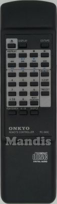 T&eacute;l&eacute;commande d'origine ONKYO RC-340C