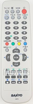 T&eacute;l&eacute;commande d'origine SANYO JXMTA (REMCON1464)