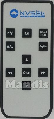 T&eacute;l&eacute;commande d'origine INVISIBLE REMCON1515