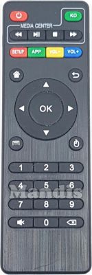 T&eacute;l&eacute;commande d'origine X96 MINI REMCON1895