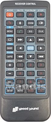 T&eacute;l&eacute;commande d'origine SPEED SOUND REMCON2188