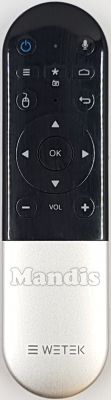 T&eacute;l&eacute;commande d'origine WETEK REMCON2203