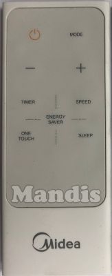 Télécommande d'origine MIDEA RG15AB