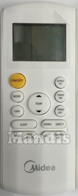 T&eacute;l&eacute;commande d'origine MIDEA RG57A6BGEF