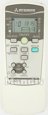 T&eacute;l&eacute;commande d'origine MITSUBISHI RKX502A001P