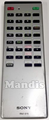 Télécommande d'origine SONY RM-615 (A1009094A) Télécommande d'origine SONY RM-615 (A1009094A)