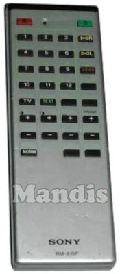 Télécommande d'origine SONY RM-615P (A1009098A) Télécommande d'origine SONY RM-615P (A1009098A)