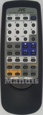 Télécommande d'origine JVC RM-SXMV7U