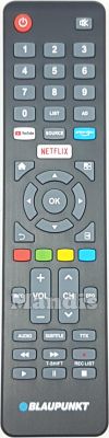 Télécommande d'origine BLAUPUNKT Blau005 (RMCCBU0009N) Télécommande d'origine BLAUPUNKT Blau005 (RMCCBU0009N)