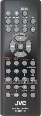 Télécommande d'origine JVC RM-SRDN1R