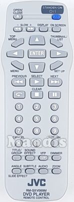 Télécommande d'origine JVC RM-SXV069M