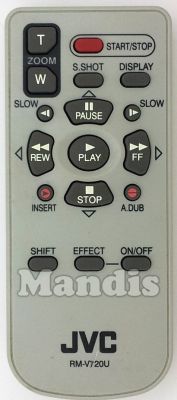 T&eacute;l&eacute;commande d'origine JVC RM-V720U (LY21186003A)
