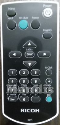 T&eacute;l&eacute;commande d'origine RICOH R103