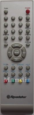 T&eacute;l&eacute;commande d'origine ROADSTAR ROD001
