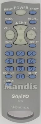 Télécommande d'origine SANYO FXTB