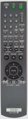 Télécommande d'origine SONY RMT-D152A (147772311) Télécommande d'origine SONY RMT-D152A (147772311)