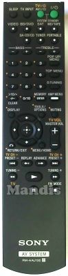 Télécommande d'origine SONY RM-AAU130 (149007811)