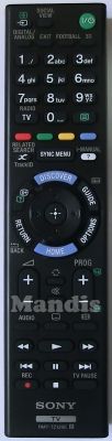 Télécommande d'origine SONY RMT-TZ120E (149317611) Télécommande d'origine SONY RMT-TZ120E (149317611)