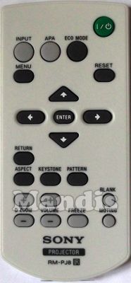 Télécommande d'origine SONY RM-PJ8 (149046311) Télécommande d'origine SONY RM-PJ8 (149046311)