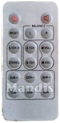 T&eacute;l&eacute;commande d'origine MIDILAND SS4100