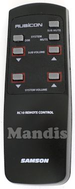 T&eacute;l&eacute;commande d'origine SAMSON Rubicon (RC10)