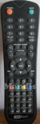 Re-Flix Superior Light Télécommande 4 En 1 Pour TV SEELTECH SELD24-881FHW