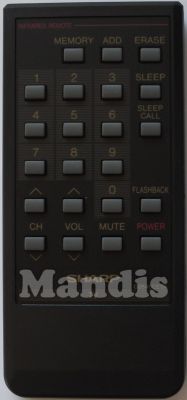 Télécommande d'origine SHARP G0549CESA (RRMCG0549CESA)