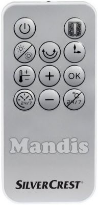 Télécommande d'origine SILVERCREST SKWH 2000 A1