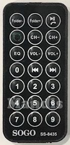 T&eacute;l&eacute;commande d'origine SOGO SS-8415