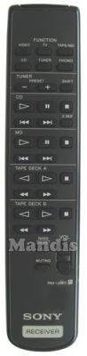 Télécommande d'origine SONY RM-U265 (147363311) Télécommande d'origine SONY RM-U265 (147363311)