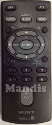 Télécommande d'origine SONY RM-X211 (148981022) Télécommande d'origine SONY RM-X211 (148981022)