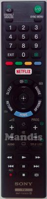 T&eacute;l&eacute;commande d'origine SONY RMT-TX 102 D (149296511)