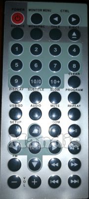 T&eacute;l&eacute;commande d'origine SPEED SOUND MON85DVD