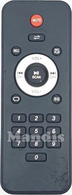 T&eacute;l&eacute;commande d'origine KOOL.STAR Sublim08