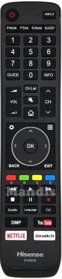Télécommande d'origine HISENSE EN3B39 (HT208998)