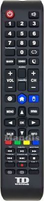 Télécommande d'origine TD SYSTEMS K55DLM8US