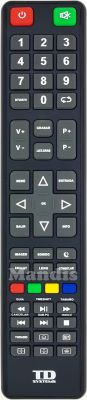 T&eacute;l&eacute;commande d'origine TD SYSTEMS K24DLT7F