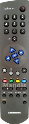 Télécommande d'origine GRUNDIG Tele Pilot 807 C (296420611700) Télécommande d'origine GRUNDIG Tele Pilot 807 C (296420611700)