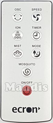 Télécommande d'origine ECRON TSP40 EA