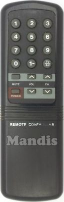 T&eacute;l&eacute;commande d'origine BUSHIDO TV-100