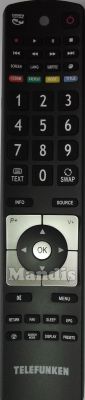 Télécommande d'origine TELEFUNKEN RC5110 (20522534)
