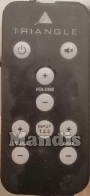 Télécommande d'origine TRIANGLE TRI001