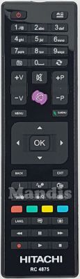 Télécommande d'origine HITACHI RC4875 (U258505)