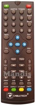T&eacute;l&eacute;commande d'origine CABLETECH URZ0324