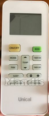 T&eacute;l&eacute;commande d'origine UNICAL RG52E1-BGEF