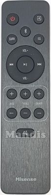 Télécommande d'origine HISENSE EN212FD1H (HWT0044794)