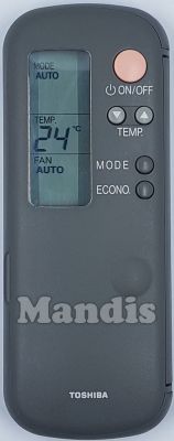 T&eacute;l&eacute;commande d'origine TOSHIBA WH-C2YE