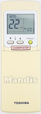 T&eacute;l&eacute;commande d'origine TOSHIBA WH-H2UE